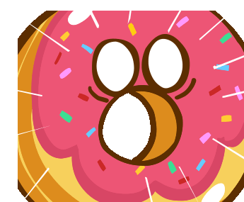 Yay Oh Sticker - Yay Oh Donut Stickers