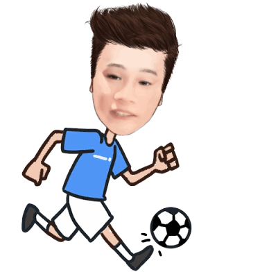 Hau Zozo Soccer Player Sticker - Hau Zozo Soccer Player Kick Stickers
