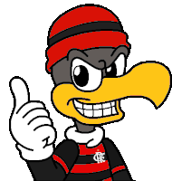Urubu Flamengo Flamengo Sticker
