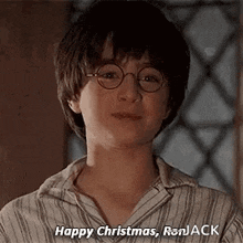 Christmas Harry Potter GIF