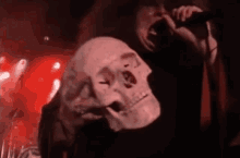 Candlemass Skeleton GIF - Candlemass Skeleton Skull GIFs