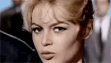Brigitte Bardot Wink GIF