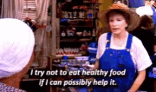 Healthy Not To Healthy Food GIF - Healthy Not To Healthy Food No Diet GIFs