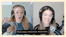 Ffg Fantasy Fangirls GIF - Ffg Fantasy Fangirls Welcome Welcome Welcome GIFs