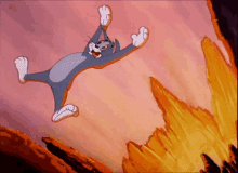 Tom And Jerry Falling GIF - Tom And Jerry Falling Hell GIFs