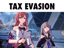Tax Evasion Hsr GIF - Tax Evasion Hsr Herta GIFs