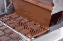 チョコレート チョコ　バレンタイン 製造 GIF