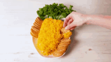 Biscuit Dip Yummy GIF - Biscuit Dip Yummy Delicious GIFs