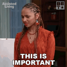 This Is Important Sandra GIF - This Is Important Sandra Assisted Living GIFs