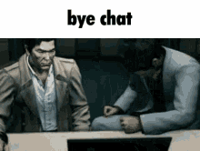 Bye Bye Chat GIF - Bye Bye Chat Yakuza GIFs