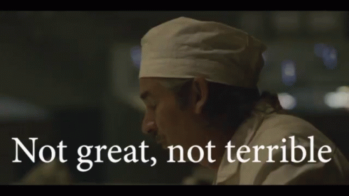 Chernobyl Not Great GIF - Chernobyl Not Great Not Terrible GIFs height=224.8995983935743