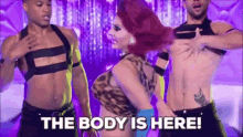 Sexy The Body Is Here GIF - Sexy The Body Is Here Trinity GIFs
