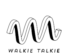 Walkie Talkie Be Logo Sticker - Walkie Talkie Be Walkie Talkie Logo Stickers
