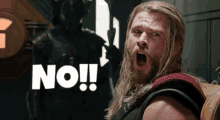 No Chris Hemsworth GIF - No Chris Hemsworth Thor Ragnarok GIFs