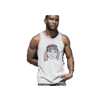 Tank Top Casual Style Sticker - Tank Top Casual Style Summer Vibes Stickers