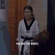 Worst GIF - You Are The Worst Girl Daughter GIFs