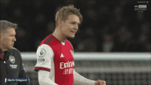 Arsenal Vs Leicester Martin Odegaard GIF