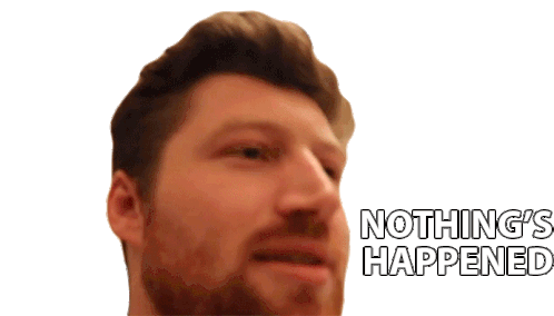 Nothing Happened Scotty Sire Sticker - Nothing Happened Scotty Sire Denying Stickers