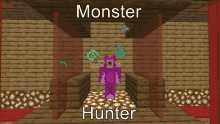Monster Hunter Minecraft GIF - Monster Hunter Minecraft Video Game GIFs