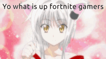Catgirl Fortnite GIF