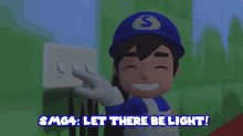 Smg4 Let There Be Light GIF - Smg4 Let There Be Light Light GIFs