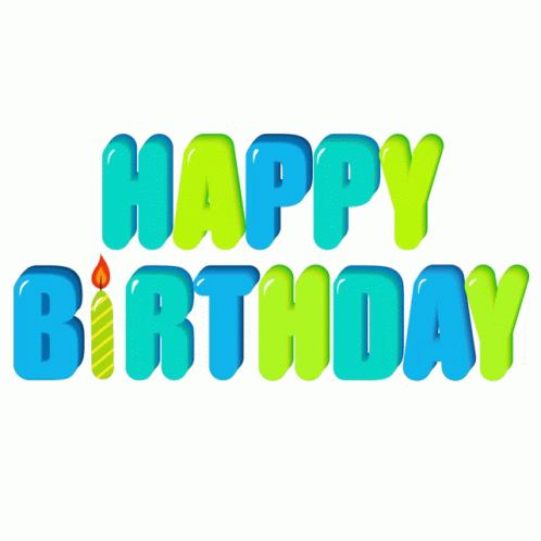 Happy Birthday Greetings Sticker - Happy Birthday Greetings Celebration ...