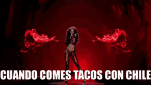 Cuando Comes Tacos Con Mucho Chile GIF