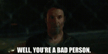 Pam And Tommy Rand Gauthier GIF - Pam And Tommy Rand Gauthier Well Youre A Bad Person GIFs