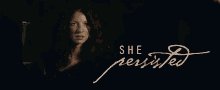 Nevertheless, She Persisted GIF