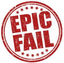 epic fail logo stars circle