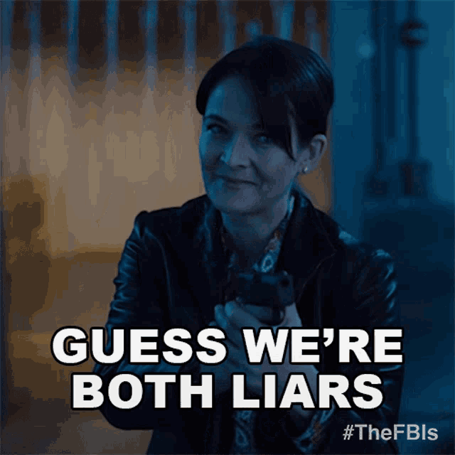Guess Were Both Liars Laura Mercer GIF - Guess Were Both Liars Laura Mercer Fbi Most Wanted GIFs