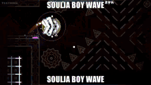 Soulja Boy Geometry Dash GIF - Soulja Boy Geometry Dash Sonic Wave GIFs
