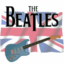 The Beatles Fender Guitar GIF - The Beatles Fender Guitar Union Jack GIFs