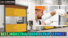 concept products industrial door repair door installation perth