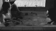 couple bathtub
