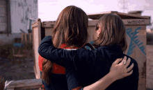Earp Sisters Hug GIF