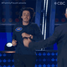 High Five Family Feud Canada GIF - High Five Family Feud Canada Up Top GIFs