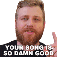 Your Song Is So Damn Good Grady Smith Sticker - Your Song Is So Damn Good Grady Smith Its Such A Good Song Stickers