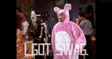 swag friends i got swag onesie bunny