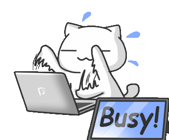 Busy Stressed Sticker - Busy Stressed Procrastinating Stickers