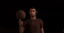 Rolling The Ball Rolling The Ball On Your Finger GIF - Rolling The Ball Rolling The Ball On Your Finger Vikkstar123 GIFs