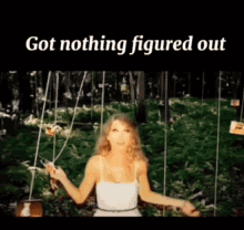 Taylor Swift Got Nothing Figured Out GIF