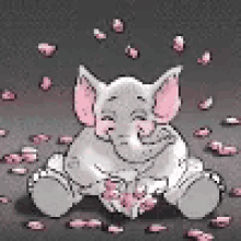 Elephant Happy GIF - Elephant Happy Confetti GIFs