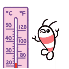 thermometer crying