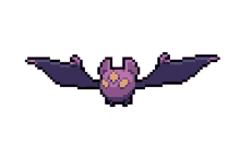 pixel pixelart pixel game cute monster bat wings