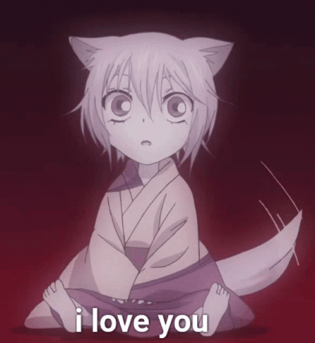 wolf anime love