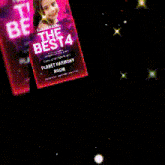 a poster for the best 4 shows a woman on the cover
