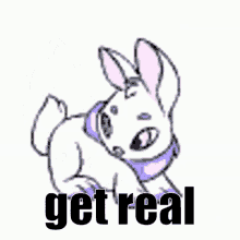 Cybunny Neopets GIF - Cybunny Neopets Get Real GIFs