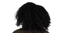 Willonawhim Black Hair Sticker - Willonawhim Black Hair Nodding Stickers