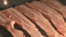 bacon sizzle cook crisp food